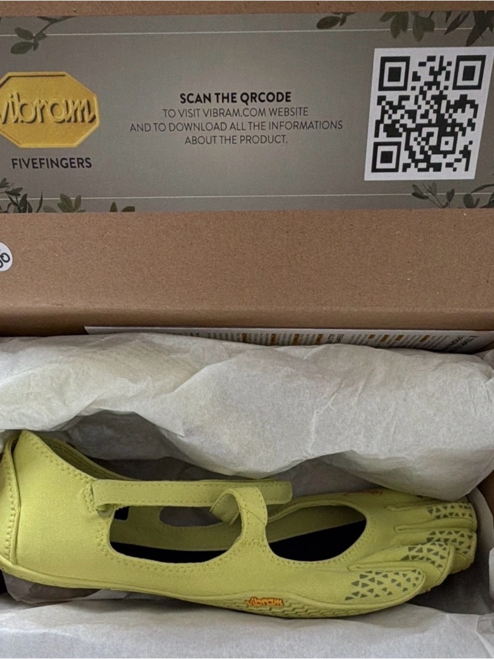 Vibram FiveFingers V-Soul Neon Yellow Women's - Picture 4 of 5